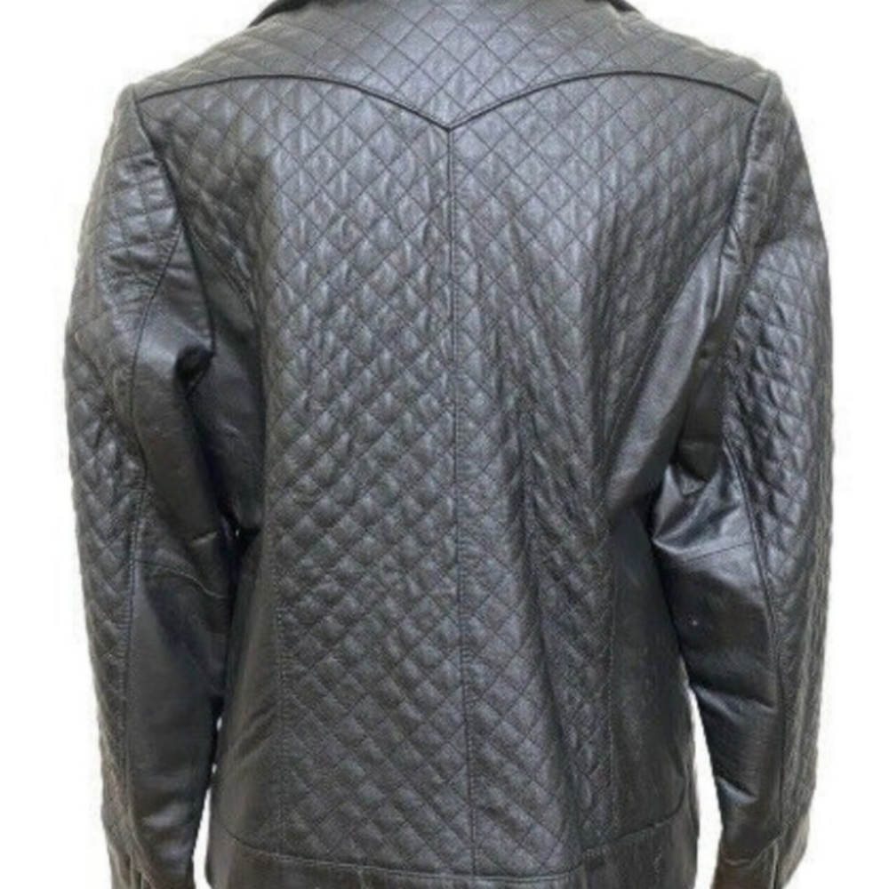 Bradley Bayou MOTO 100% Genuine Leather Jacket - Medium